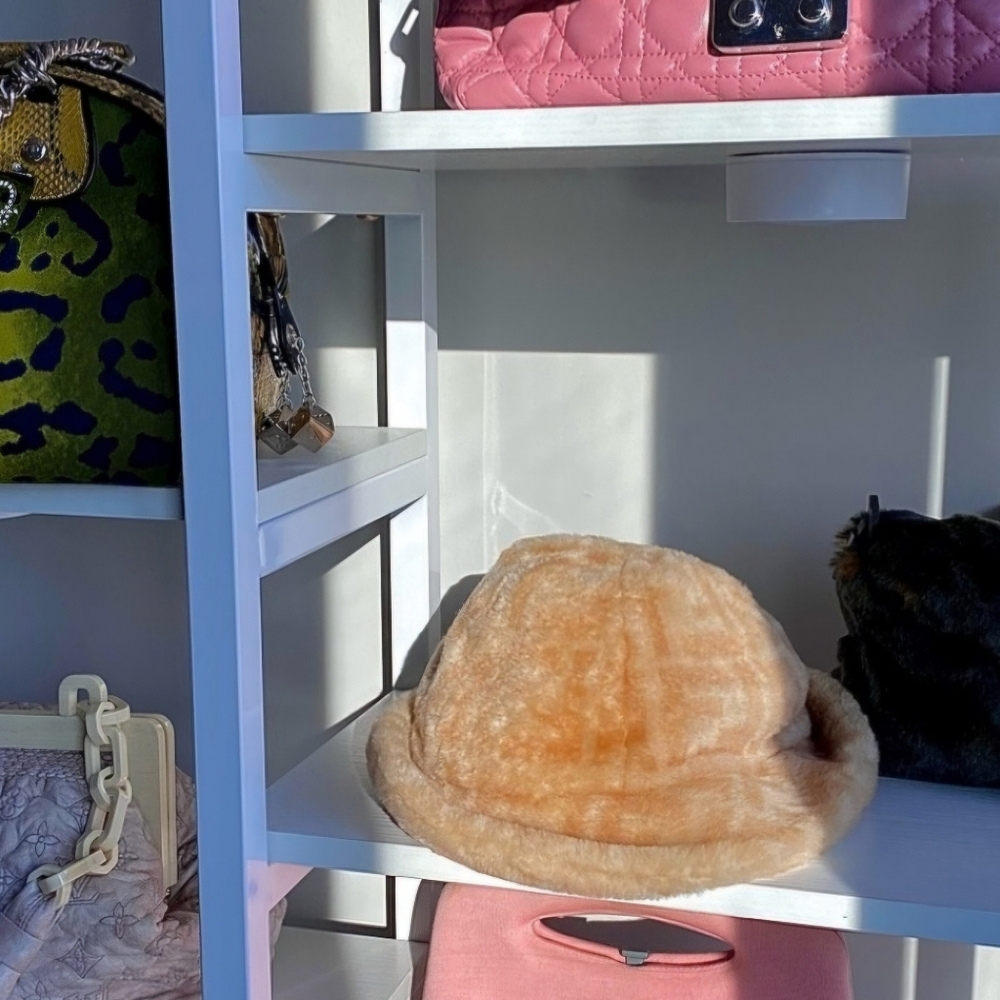 Fendi shearling bucket hat